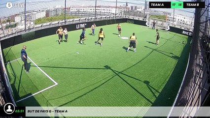 But de Fays G - Team A