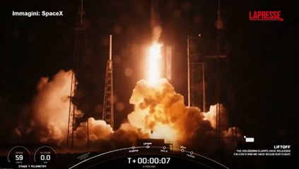 SpaceX, lanciato razzo Falcon 9 con satelliti Starlink
