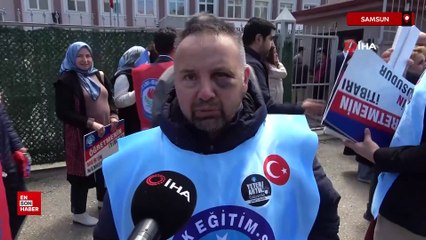 Samsun'da öğretmen, okuldan atılan öğrencilerin saldırısına uğradı