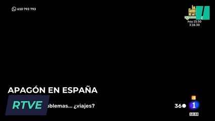 El momento en el que a TVE se le ha apagado la luz en el directo que estaban haciendo