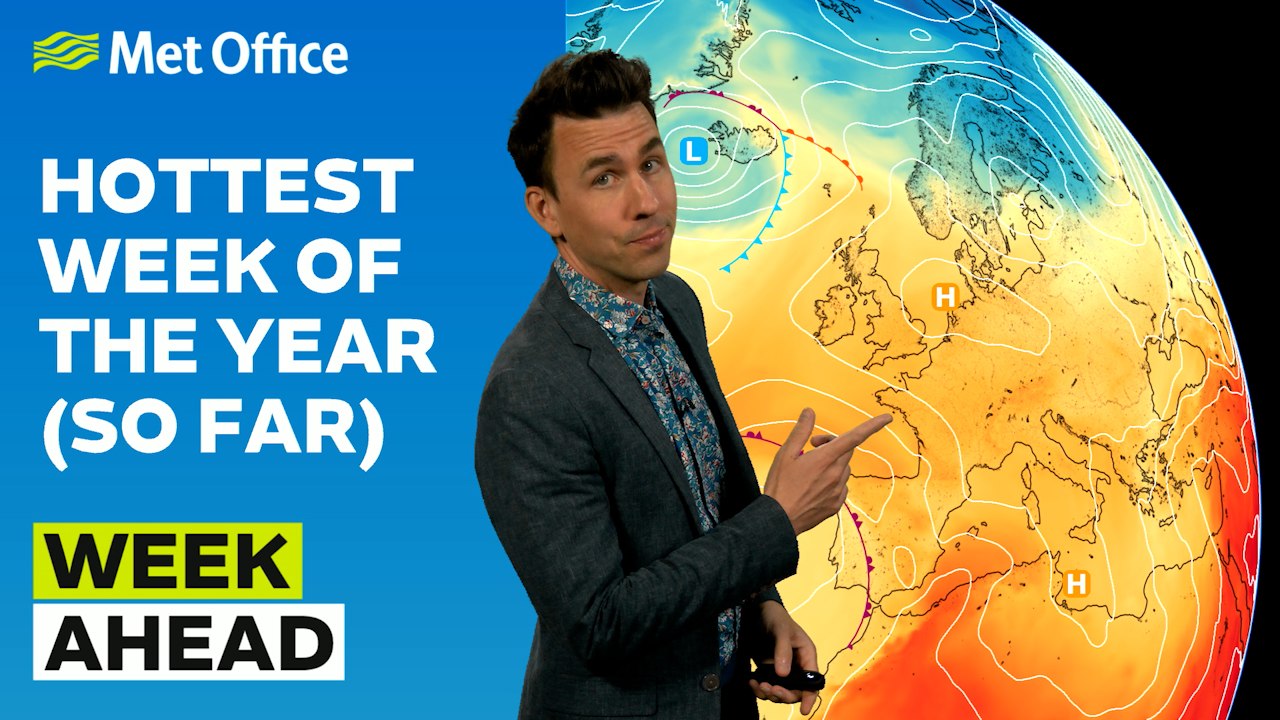 Week Ahead 28/04/2025 – Sunny skies return – Met Office weather ...