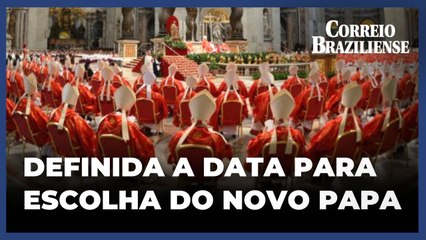 Vaticano divulga data do conclave para escolher o próximo papa