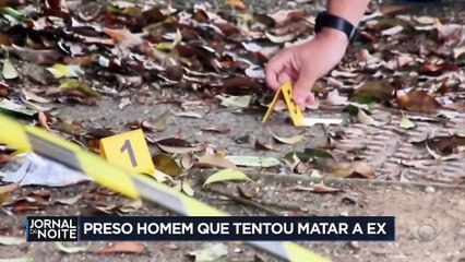Homem que tentou matar ex-mulher é preso em Curitiba (PR)