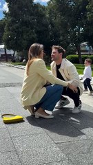 Gabriel Coronel le pide matrimonio a Daniela Ospina