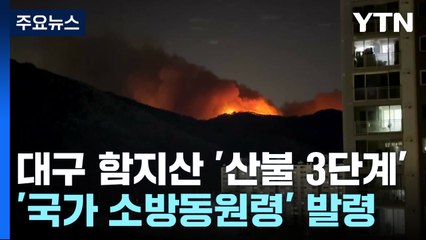 대구 북구 산불에 '소방 동원령'...민가 피해 우려 / YTN