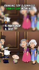 Ranking Top 5 Funniest Family Guy