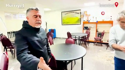 Küçükçekmece'de 6,2'lik depremde 6 katlı binanın kolanları patladı!