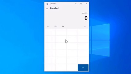 Solved - Default calculator buttons are all blank on windows 10