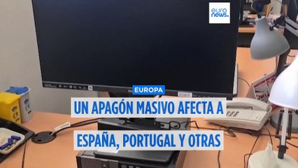 Apagón eléctrico general en toda la Península Ibérica
