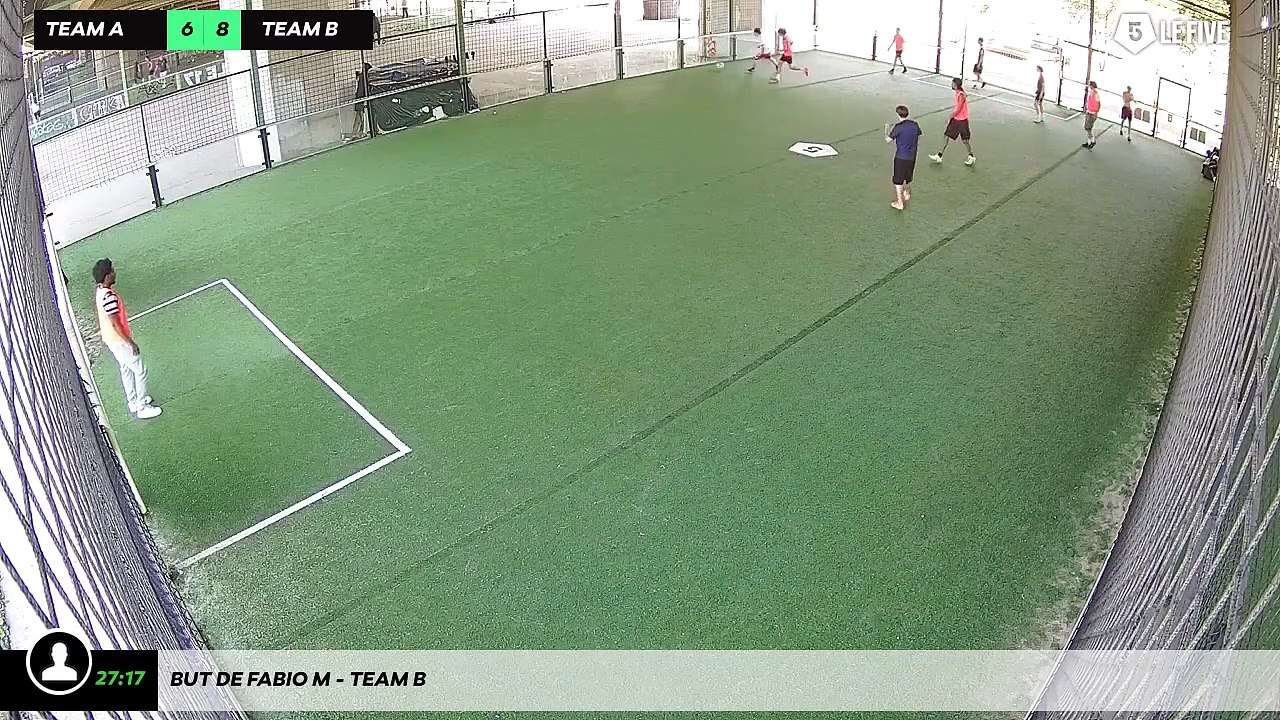 But de Fabio M - Team B