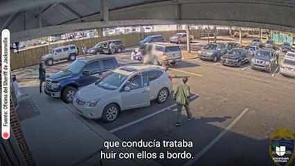 VIDEO: Transeúntes salvan a una madre y sus hijos de un intento de secuestro