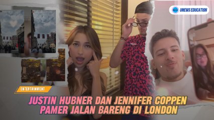 Justin Hubner dan Jennifer Coppen Pamer Jalan Bareng di London