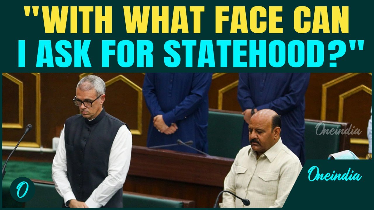 ‘I Failed as CM’ — Omar Abdullah’s Emotional Apology Speech After Pahalgam Attack in Jammu & Kashmir