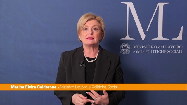 Calderone La sicurezza sul lavoro è un diritto fondamentale