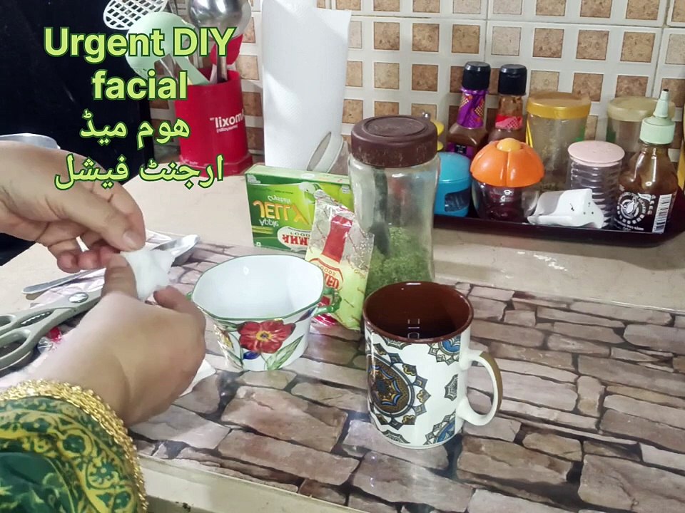 Anytime urgent facial mask_ natural facial green mask_گرین فیشل ماسک