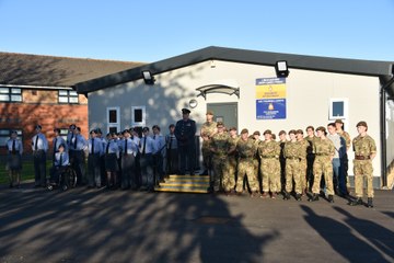 Official opening of Skegness Joint Cadet Centre