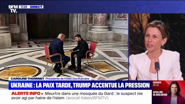 Cessez-le feu annoncé par Vladimir Poutine: L'Ukraine a toujours été pour une trêve, la Russie ne l'a jamais respectée , assure Caroline Thominet (ONG Doc4Ukraine)