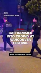 Car Crashed into Crowd at Vancouver Festival