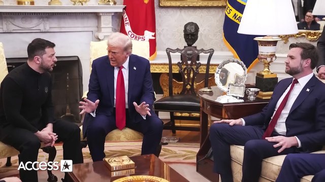 Donald Trump & Volodymyr Zelensky REUNITE At Pope's Funeral After Oval Office CL