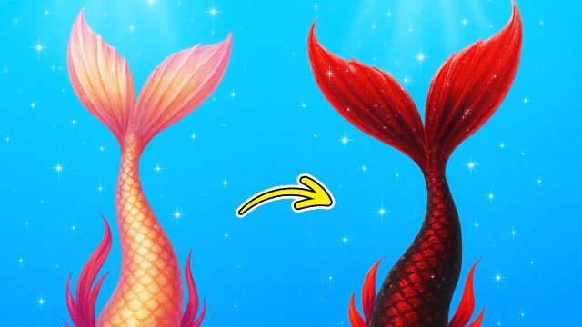 Elle a signé le contrat d'Ursula ! La métamorphose sombre de la laide sirène commence ! 🖤🧜‍♀️