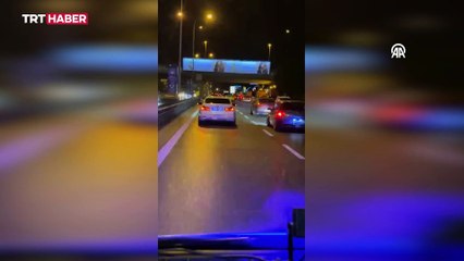 Ambulansa yol vermedi, cezayı yedi