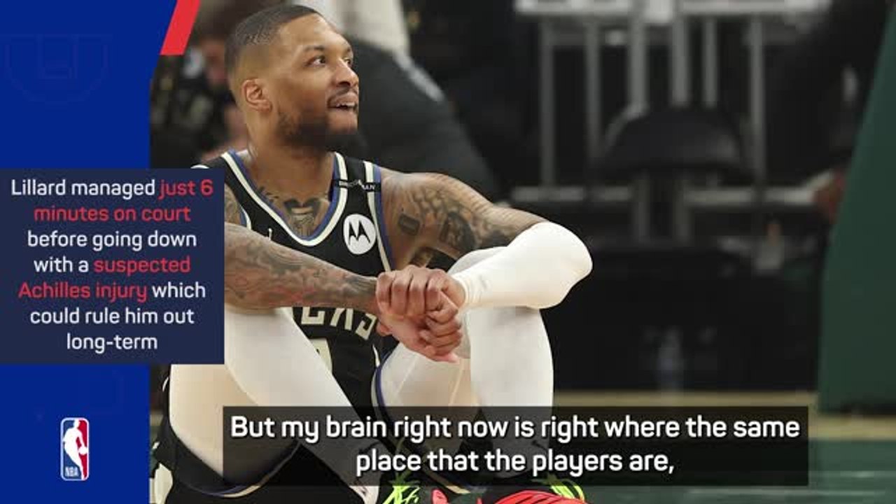 'Human part of job is really tough' - Rivers on serious Lillard injury