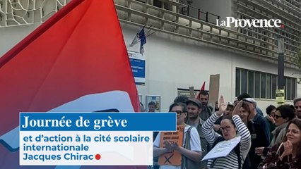 Journée de grève et d’action à la cité scolaire internationale  Jacques Chirac