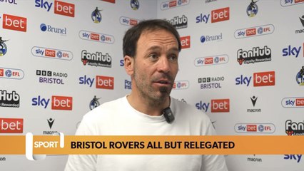 Bristol Rovers all but relegated