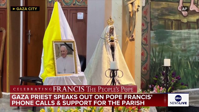 How Pope Francis inspired Gaza’s only Catholic Church