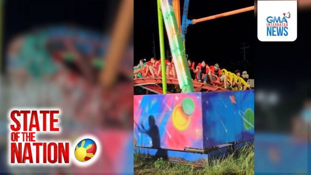 Ride sa isang perya, bumigay; isa, sugatan | SONA