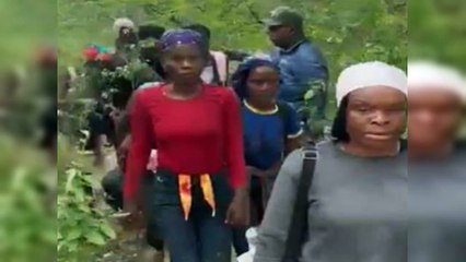 Detienen ocho haitianos indocumentados Santiago Rodríguez