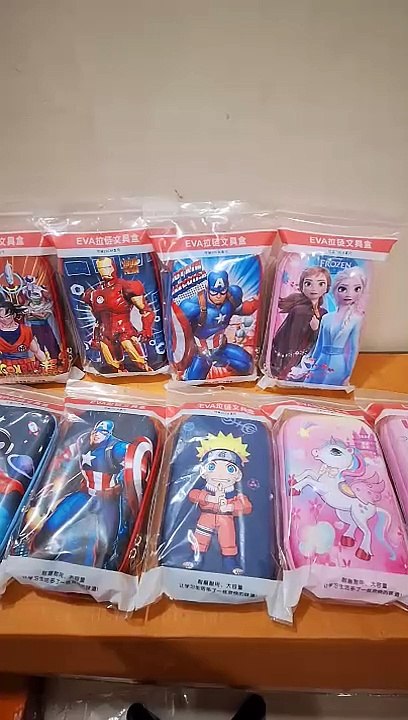 3D Space Design Cover Pencil Case with Compartments, Pencil Pouch for Kids, School Supply Organizer for Students, Stationery Box, Cosmetic Zip Pouch