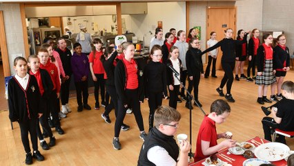 St Bernadette’s Primary Strathcarron Hospice Big Birthday Tea