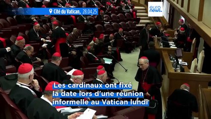 Le Vatican ferme la chapelle Sixtine avant le conclave pour élire le successeur du pape François