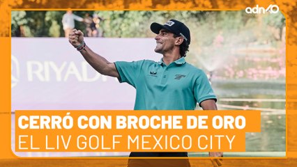 Cerró con broce de oro el Liv Golf Mexico City