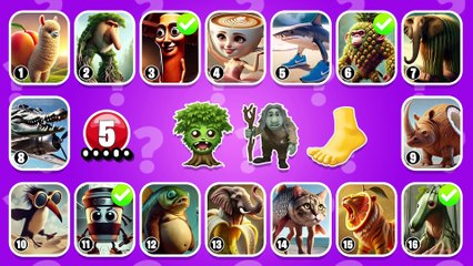Guess The ITALIAN BRAINROT ANIMALS By Emoji Tralalelo Tralala Tung Tung Sahur Trippi Troppi