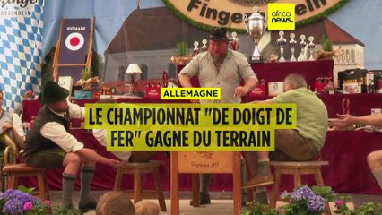 Le "doigt de fer " une discipline sportive allemande