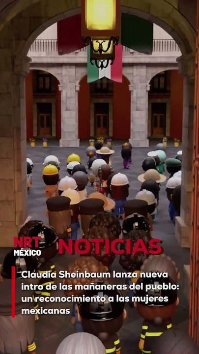 La presidenta Claudia Sheinbaum presentó la nueva introducción de la "Mañanera del Pueblo", un segmento que ahora busca representar y honrar el papel de las mujeres en México. La nueva intro busca reflejar la diversidad y fuerza de las mujeres en el país.