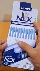 Unboxing and review of Luxor nox ball pen for student