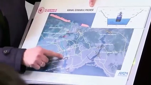Özgür Özel paylaştı: Erdoğan’a ‘Kanal İstanbul’ sunumu yapılmış