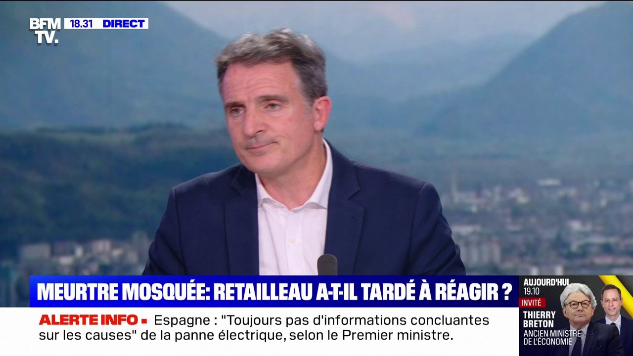 Éric Piolle, porte-parole des Écologistes, accuse Bruno Retailleau d'avoir réagi trop tard au meurtre d'un musulman dans une mosquée du Gard