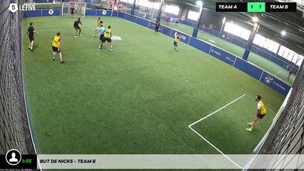 But de Nicks - Team B