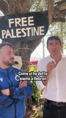 Fratoianni - Questa mattina siamo stati ad Hebron (28.04.25)