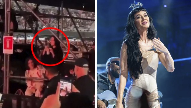 Katty Perry aprovecha su estancia en CDMX y así disfruta del concierto de Lady Gaga