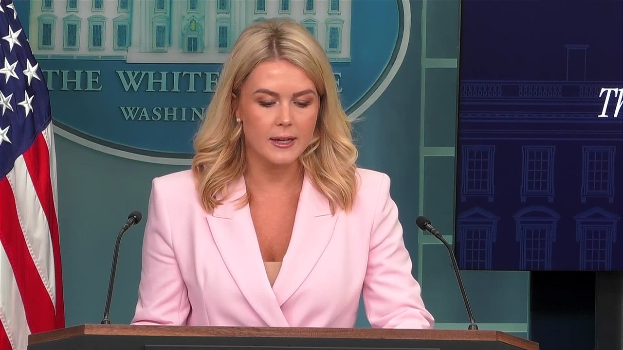 Karoline Leavitt announces Trump push for permanent Russia-Ukraine ceasefire.