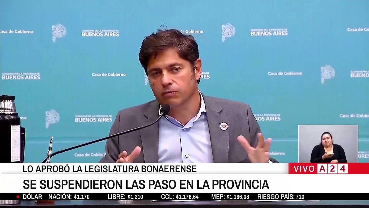 Suspenden las PASO bonaerenses