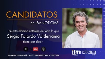 CANDIDATOS IFMNOTICIAS - Sergio Fajardo, académico y político  colombiano.