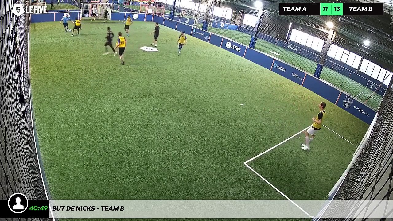 But de Nicks - Team B
