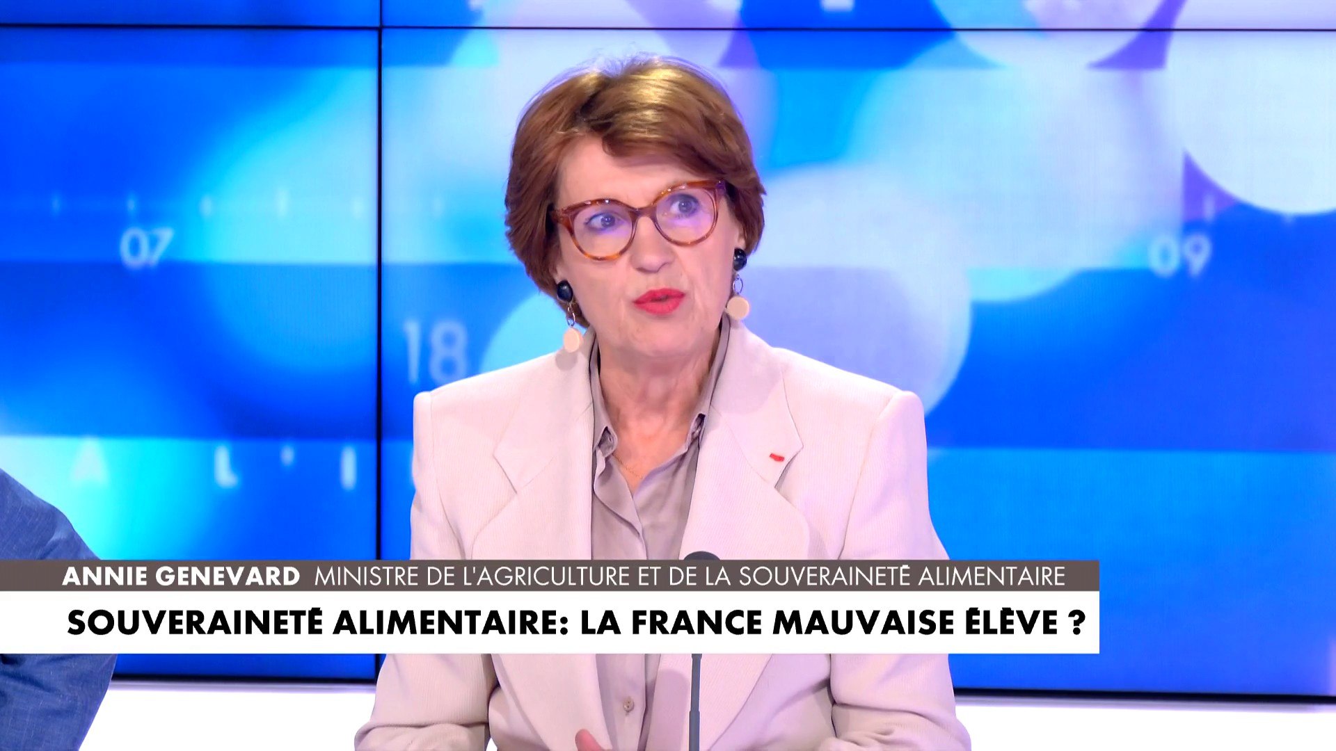 Annie Genevard : «Un plan de reconquête de souveraineté alimentaire est indispensable»
