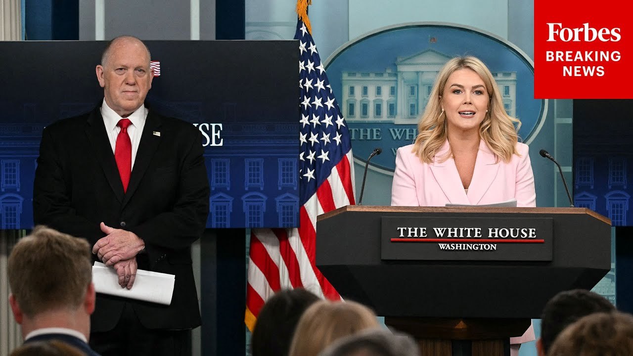 Karoline Leavitt Announces New Executive Orders...